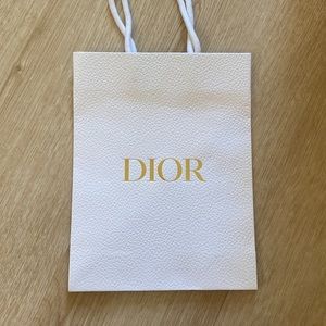 Dior shopping bag